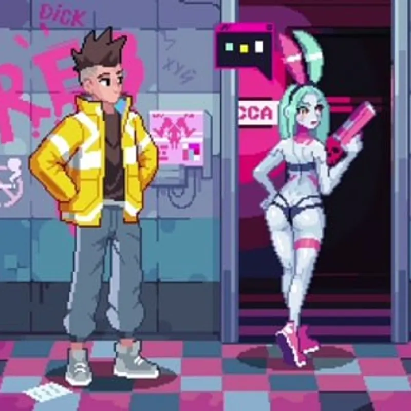 Cyberpunk Hentai Animation — free download