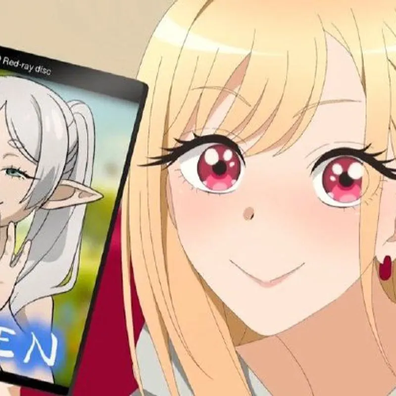 Frieren Fern Ubel and Marin Kitagawa Hentai Animation — free download