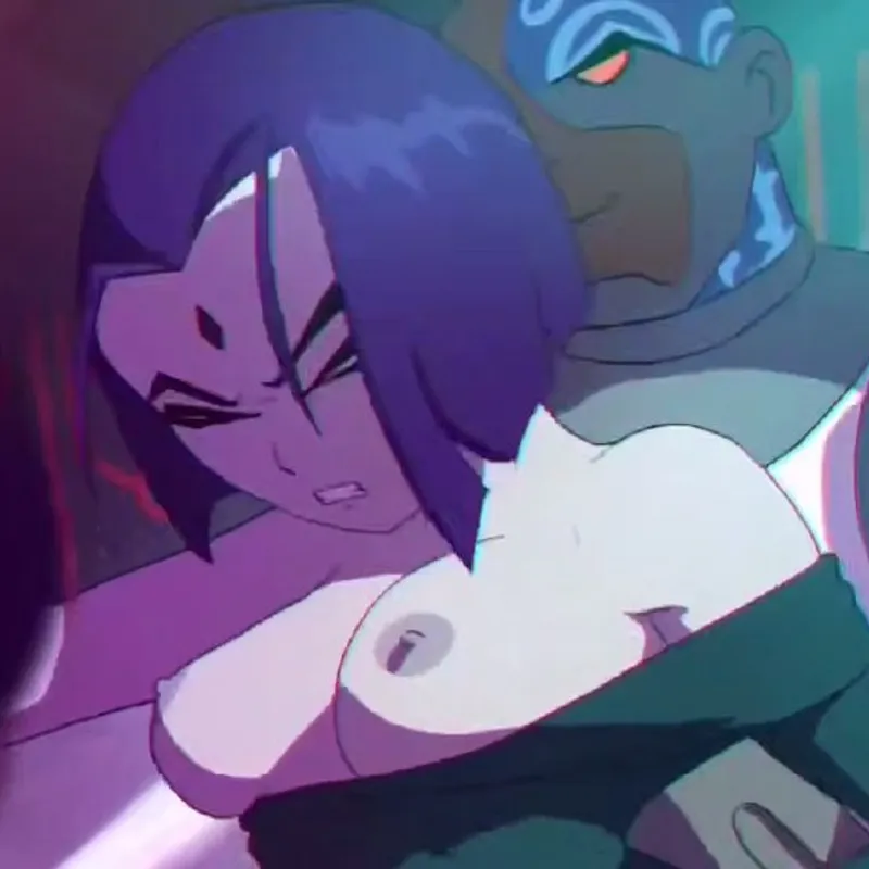 Raven And Cyborg Hentai Animation — free download