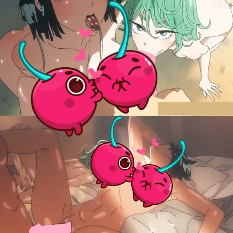 Saitama x Fubuki and Tatsumaki Hentai Animation — free download